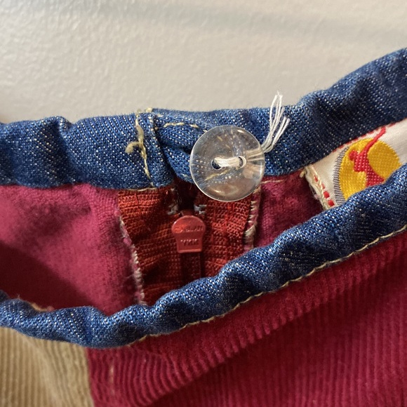 Frantic Jeans Denim and Corduroy Skirt, Womens Size 13/14 - Picture 3 of 4